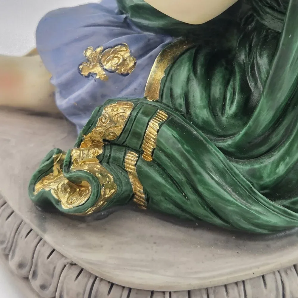 Maa Yashoda Krishna Murti Statue - Hindu God Lord Krishna Idol 5.7